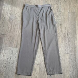 MAX STUDIO LONDON WOMEN - PLEATED WIDE LEG TROUSERS PANTS SIZE LARGE